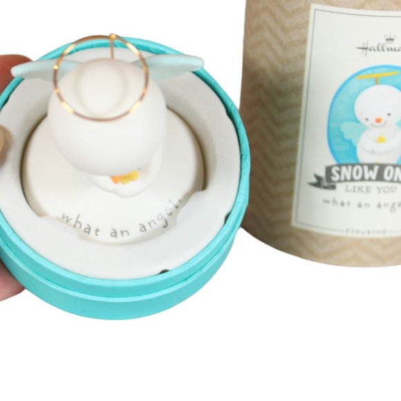 NIB Snow One Like You Snowman Figurine Ceramic Christmas Decoration Gift DC61 - Picture 3 of 7